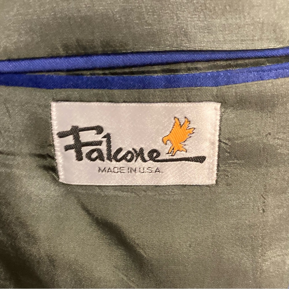 Blue Falcone Classic Fit 2 Piece Suit